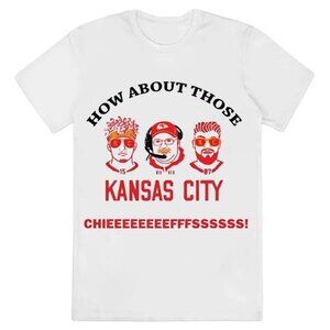 How About Those Kansas City Chiefs Football Team Fan Graphic Gift T-Shirt103